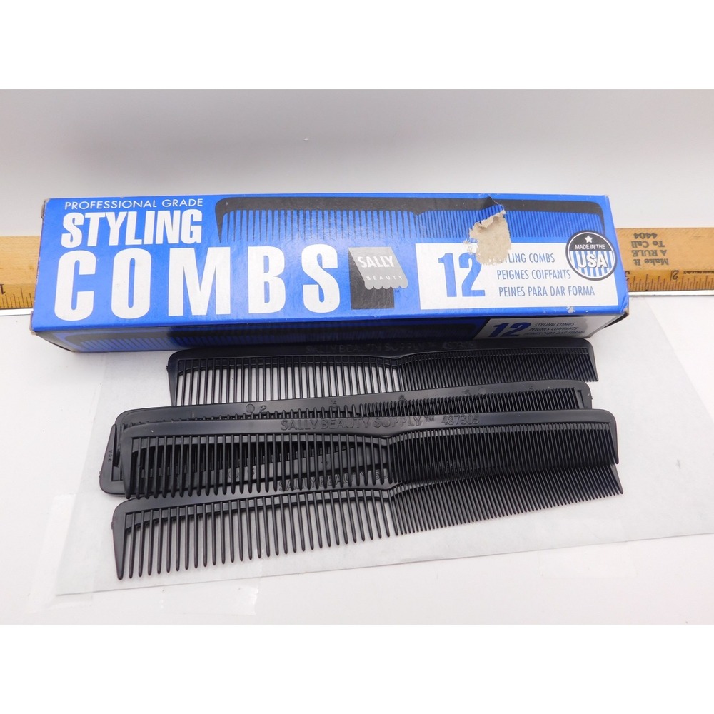 Sally Beauty Professional Grade Stling Combs Box of 6 487305